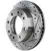 SILVERADO/SIERRA 99-07 / EXPRESS/SAVANA VAN 03-20 FRONT BRAKE DISC RH=LH, Cross-drilled and Slotted, Performance Rotor