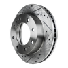 SILVERADO/SIERRA 99-07 / EXPRESS/SAVANA VAN 03-20 FRONT BRAKE DISC RH=LH, Cross-drilled and Slotted, Performance Rotor