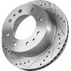 SILVERADO 2500 HD/SILVERADO 3500 HD/SIERRA 2500 HD/SIERRA 3500 HD 11-23 REAR BRAKE DISC RH=LH, Cross-drilled and Slotted