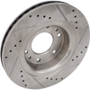 TRAILBLAZER / ENVOY 06-09 FRONT BRAKE DISC RH=LH, Cross-drilled and Slotted