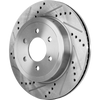 DAKOTA 03-04 FRONT BRAKE DISC RH=LH, Cross-drilled and Slotted