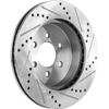 DAKOTA 03-04 FRONT BRAKE DISC RH=LH, Cross-drilled and Slotted