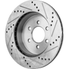 DAKOTA 03-04 FRONT BRAKE DISC RH=LH, Cross-drilled and Slotted