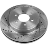 DAKOTA 03-04 FRONT BRAKE DISC RH=LH, Cross-drilled and Slotted