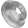 DAKOTA 03-04 REAR BRAKE DISC RH=LH, Cross-drilled and Slotted