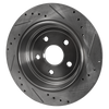 DURANGO 11-21/GRAND CHEROKEE 11-23 REAR BRAKE DISC RH=LH, Cross-drilled and Slotted
