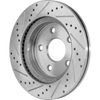 RAM 1500 P/U 02-18/DURANGO 04-09/ASPEN 07-09 FRONT BRAKE DISC RH=LH, Cross-drilled and Slotted