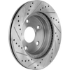 RAM 1500 P/U 02-18/DURANGO 04-09/ASPEN 07-09 FRONT BRAKE DISC RH=LH, Cross-drilled and Slotted