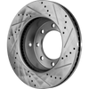 RAM 2500/3500 P/U 09-22 FRONT BRAKE DISC RH=LH, Cross-drilled and Slotted