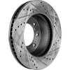 RAM 2500/3500 P/U 09-22 FRONT BRAKE DISC RH=LH, Cross-drilled and Slotted