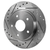 TOWN & COUNTRY/GRAND CARAVAN 08-16 REAR BRAKE DISC RH=LH, Cross-drilled and Slotted