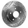 TOWN & COUNTRY/GRAND CARAVAN 08-16 REAR BRAKE DISC RH=LH, Cross-drilled and Slotted