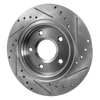 TOWN & COUNTRY/GRAND CARAVAN 08-16 REAR BRAKE DISC RH=LH, Cross-drilled and Slotted