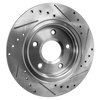 TOWN & COUNTRY/GRAND CARAVAN 08-16 REAR BRAKE DISC RH=LH, Cross-drilled and Slotted