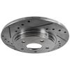 TOWN & COUNTRY/GRAND CARAVAN 08-16 REAR BRAKE DISC RH=LH, Cross-drilled and Slotted