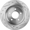 EXPLORER 95-01/RANGER 98-02 REAR BRAKE DISC RH=LH, Cross-drilled and Slotted