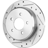 EXPLORER 95-01/RANGER 98-02 REAR BRAKE DISC RH=LH, Cross-drilled and Slotted