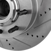 F-250/F-350 SUPER DUTY 12-21 FRONT BRAKE DISC RH=LH, RWD, Cross-drilled and Slotted