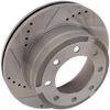 F-250/F-350 SUPER DUTY 12-23 REAR BRAKE DISC RH=LH, Cross-drilled and Slotted