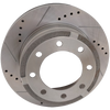 F-250/F-350 SUPER DUTY 12-23 REAR BRAKE DISC RH=LH, Cross-drilled and Slotted