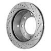 F-250 SUPER DUTY/F-350 SUPER DUTY 99-04 / EXCURSION 00-05 REAR BRAKE DISC RH=LH, Cross-drilled and Slotted