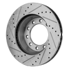 F-450/F-550 SUPER DUTY 05-16 FRONT BRAKE DISC RH=LH, Cross-drilled and Slotted