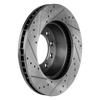 F-450/F-550 SUPER DUTY 05-16 FRONT BRAKE DISC RH=LH, Cross-drilled and Slotted