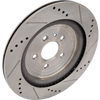 FLEX / EXPLORER 13-19 REAR BRAKE DISC RH=LH, Cross-drilled and Slotted