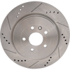 FLEX / EXPLORER 13-19 REAR BRAKE DISC RH=LH, Cross-drilled and Slotted