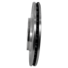 FLEX / EXPLORER 13-19 REAR BRAKE DISC RH=LH, Cross-drilled and Slotted