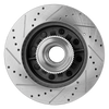 F-250/F-350 SUPER DUTY 07-12 FRONT BRAKE DISC RH=LH, RWD, Cross-drilled and Slotted