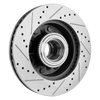 F-250/F-350 SUPER DUTY 07-12 FRONT BRAKE DISC RH=LH, RWD, Cross-drilled and Slotted