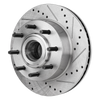 F-250/F-350 SUPER DUTY 07-12 FRONT BRAKE DISC RH=LH, RWD, Cross-drilled and Slotted