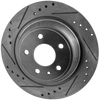 FUSION 13-18/MKZ 13-16 REAR BRAKE DISC RH=LH, 5 Lugs, Cross-drilled and Slotted