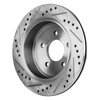 RANGER 10-11/B2300 PICKUP 10-10 REAR BRAKE DISC RH=LH, Cross-drilled and Slotted