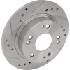 ACCORD 03-07/TSX 04-08 REAR BRAKE DISC RH=LH, Cross-drilled and Slotted