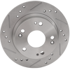 ACCORD 03-07/TSX 04-08 REAR BRAKE DISC RH=LH, Cross-drilled and Slotted