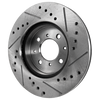 EL 97-05/CIVIC 90-05/INTEGRA 90-01 FRONT BRAKE DISC RH=LH, Cross-drilled and Slotted