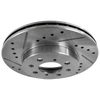 EL 97-05/CIVIC 90-05/INTEGRA 90-01 FRONT BRAKE DISC RH=LH, Cross-drilled and Slotted