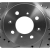 EL 97-05/CIVIC 90-05/INTEGRA 90-01 FRONT BRAKE DISC RH=LH, Cross-drilled and Slotted