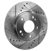 ELANTRA 11-20/SOUL 14-22 FRONT BRAKE DISC RH=LH, Cross-drilled and Slotted