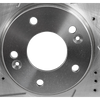 ELANTRA 11-20/SOUL 14-22 FRONT BRAKE DISC RH=LH, Cross-drilled and Slotted