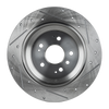 PILOT 16-20/RIDGELINE 17-20/PASSPORT 19-21 REAR BRAKE DISC RH=LH, Cross-drilled and Slotted