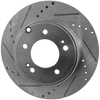 SONATA 05-19/OPTIMA 11-20 REAR BRAKE DISC RH=LH, Cross-drilled and Slotted