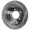 SEBRING 07-10 / COMPASS/PATRIOT 09-17 REAR BRAKE DISC RH=LH, Cross-drilled and Slotted