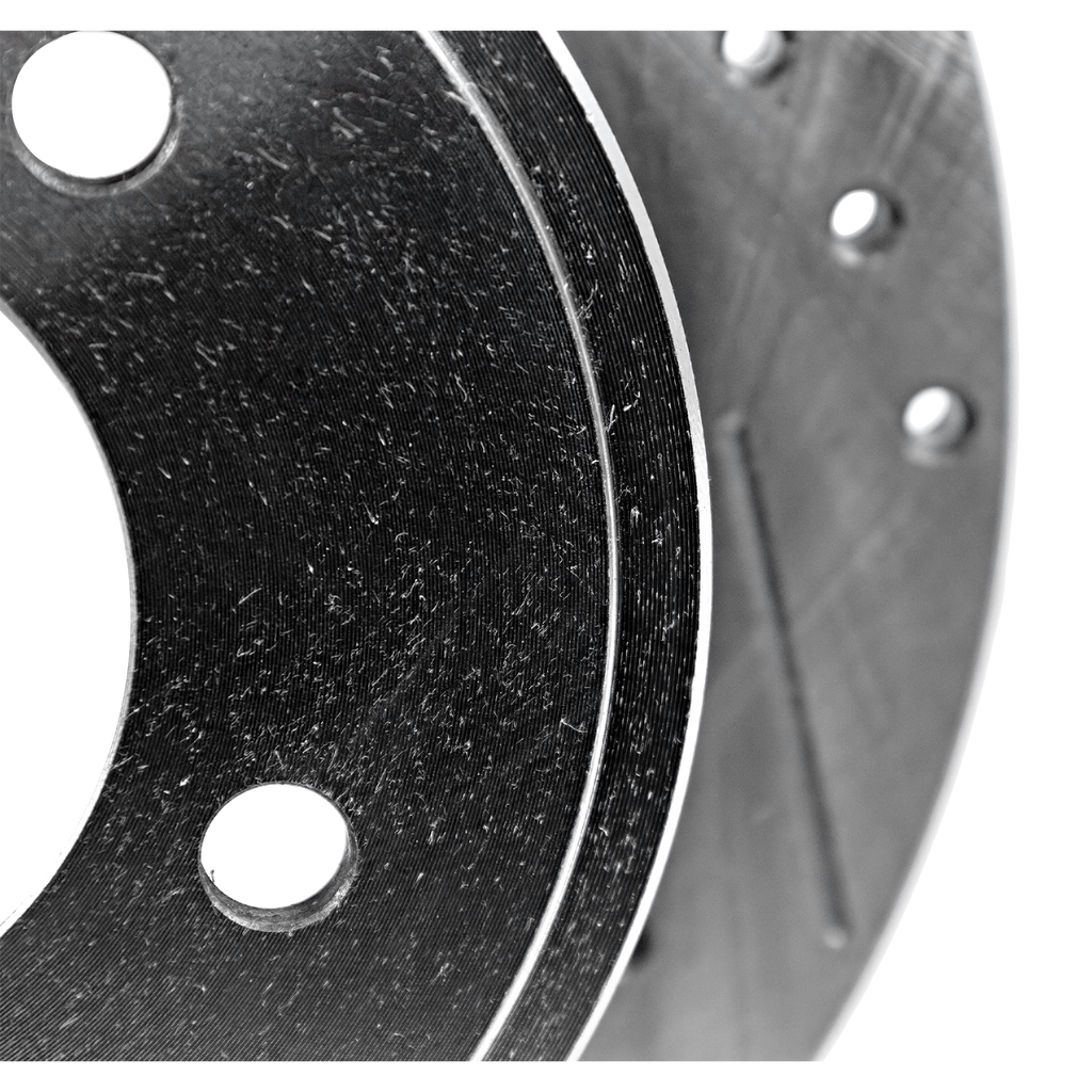 SEBRING 07-10 / COMPASS/PATRIOT 09-17 REAR BRAKE DISC RH=LH, Cross-drilled and Slotted