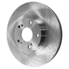 CROSSFIRE 04-08/E-CLASS 96-03 FRONT BRAKE DISC RH=LH, Plain Surface, Vented, 5 Lugs