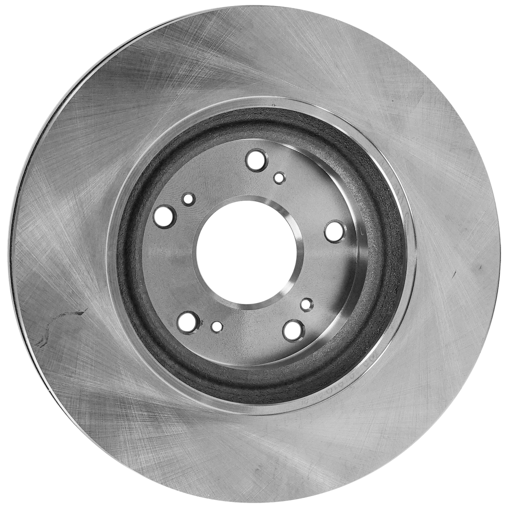 CROSSFIRE 04-08/E-CLASS 96-03 FRONT BRAKE DISC RH=LH, Plain Surface, Vented, 5 Lugs