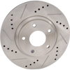 ALTIMA 02-06/I35 02-04/MAXIMA 02-03 FRONT BRAKE DISC RH=LH, Cross-drilled and Slotted