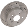 ALTIMA 02-21/SENTRA 07-19 REAR BRAKE DISC RH=LH, Cross-drilled and Slotted